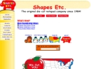 Website Snapshot of Shapes Etc, Inc.