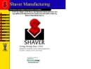 Website Snapshot of Shaver Mfg. Co., Inc.