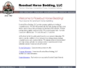 Website Snapshot of Rosebud Horse Bedding, LLC