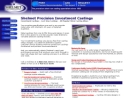 Website Snapshot of Shelmet Precision Casting Co., Inc.