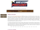 Website Snapshot of SHELTON PRESORT INC