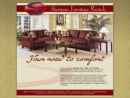 Website Snapshot of Sherman Furniture Rentals
