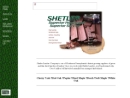 Website Snapshot of Shetler Lumber