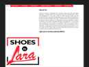 Website Snapshot of SHOES BY LARA INC