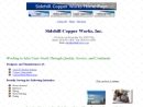 Website Snapshot of SIDEHILL COPPER WORKS INC.