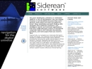 Website Snapshot of Siderean Software Inc
