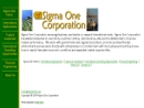 Website Snapshot of SIGMA ONE CORPORATION