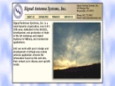 Website Snapshot of SIGNAL ANTENNA SYSTEMS INC