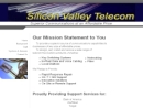 Website Snapshot of SILICON VALLEY TELECOMMUNICATIONS LTD