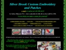 Website Snapshot of Silver Brook Custom Embroidery