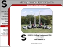 Website Snapshot of Simco Drilling Equipment, Inc.