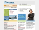 Website Snapshot of SIMCONA ELECTRONICS CORP