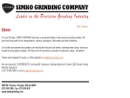 Website Snapshot of Simko Grinding Co., Inc.