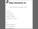 Website Snapshot of SIMPAR INTERNATIONAL INC