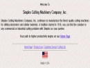 Website Snapshot of SIMPLEX CUTTING MACHINERY COMPANY, INC
