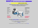 Website Snapshot of Simplex, Inc.