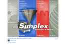 Website Snapshot of Simplex Filler Co.
