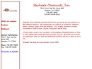 Website Snapshot of SKYHAWK CHEMICALS INC