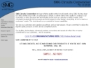 Website Snapshot of S M G Circuits Corp.