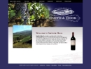 Website Snapshot of Smith & Hook Winery