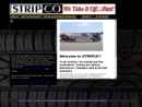 Website Snapshot of Stripco