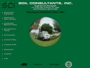 Website Snapshot of SOIL CONSULTANTS, INC.