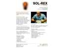 Website Snapshot of Sol-Rex Miniature Lamp Works
