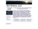 Website Snapshot of SOL ORIENS LLC