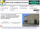 Website Snapshot of STATE OF THE ART MEDICAL PRODUCTS, INC