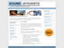 Website Snapshot of SOUND ANSWERS, INC.