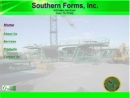 Website Snapshot of Southern Forms, Inc.