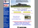 Website Snapshot of South Slope Cooperative
