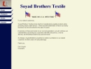Website Snapshot of Soyad Bros. Textile Corp.