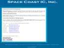 Website Snapshot of SPACE COAST IC, INC.