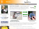 Website Snapshot of SPATIAL DATA TECHNOLOGIES INC