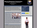 Website Snapshot of SPECIAL RESPONSE CORPORATION