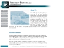 Website Snapshot of SPECIALTY PRINTING LLC