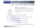 Website Snapshot of Spectro Alloys Corp.