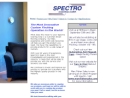 Website Snapshot of Spectro Coating Corp.