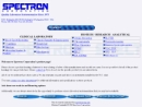 Website Snapshot of SPECTRON CORPORATION
