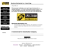 Website Snapshot of SPECTRUM MECHANICAL, INC.