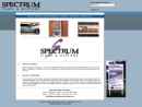 Website Snapshot of Spectrum Signs & Designs