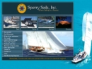 Website Snapshot of Sperry Sails, Inc.