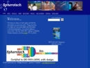 Website Snapshot of Spherotech, Inc.