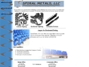 Website Snapshot of Spiral Metals, LLC