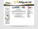Website Snapshot of Spirit Sales Promotions