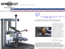 Website Snapshot of Spirocut Equipment Co.