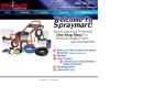 Website Snapshot of Spraymart