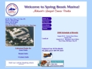 Website Snapshot of Spring Brook Marina, Inc.