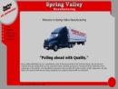 Website Snapshot of Spring Valley Mfg., Inc.